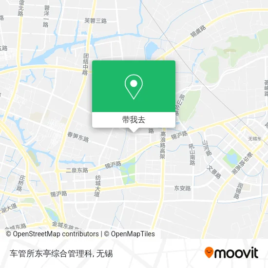 车管所东亭综合管理科地图