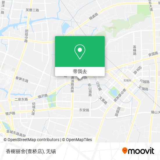 香榭丽舍(查桥店)地图