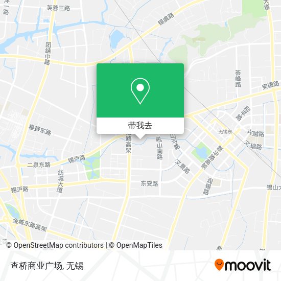 查桥商业广场地图