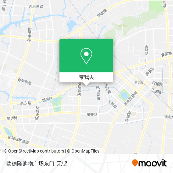欧德隆购物广场东门地图