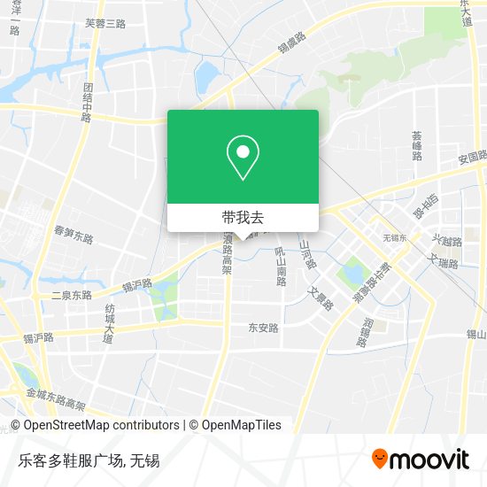 乐客多鞋服广场地图