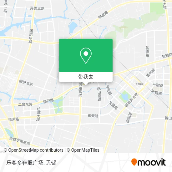乐客多鞋服广场地图