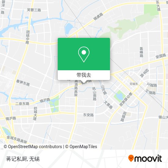 蒋记私厨地图