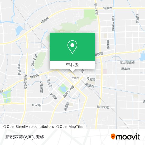 新都丽苑(A区)地图