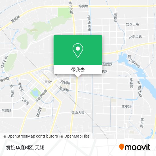 凯旋华庭B区地图