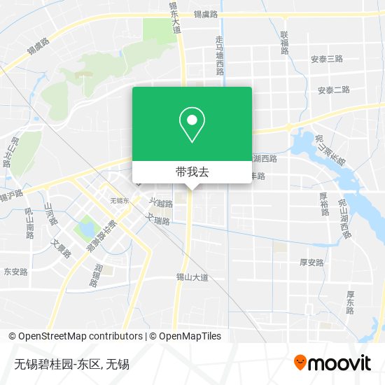 无锡碧桂园-东区地图