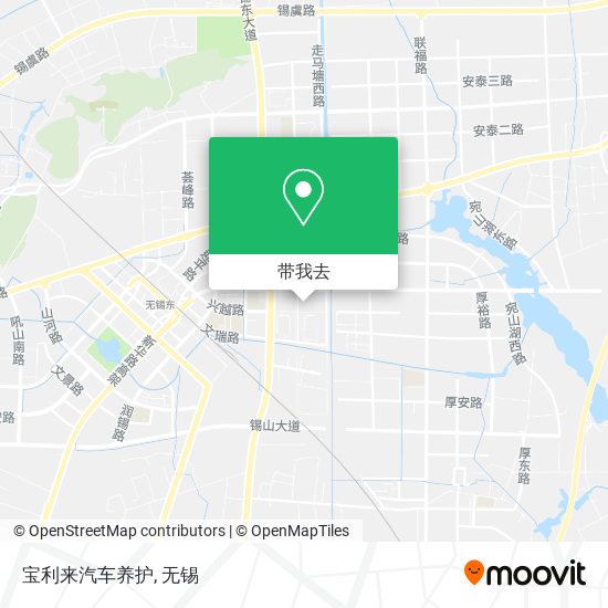 宝利来汽车养护地图