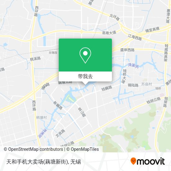天和手机大卖场(藕塘新街)地图