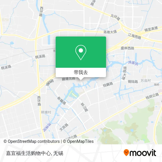 嘉宜福生活购物中心地图