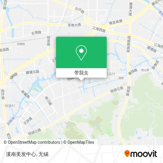 溪南美发中心地图