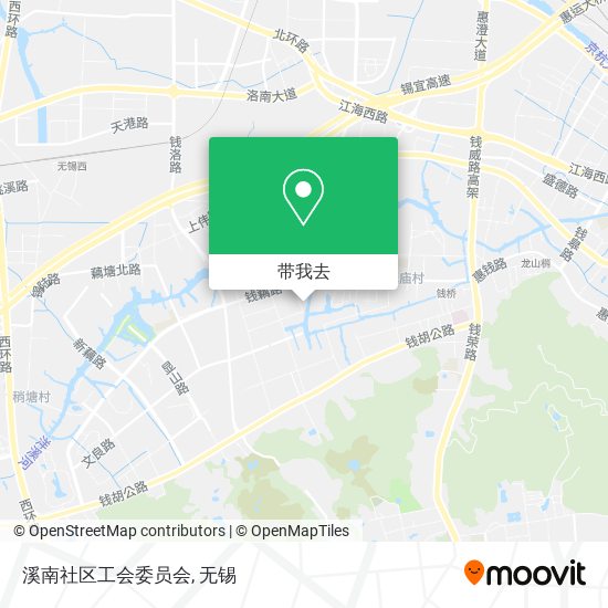 溪南社区工会委员会地图