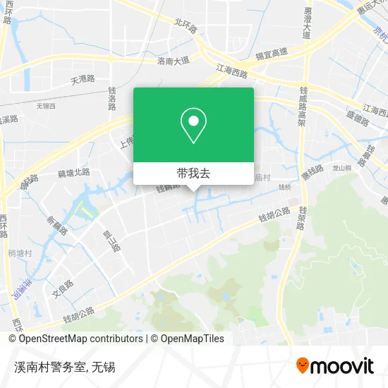 溪南村警务室地图