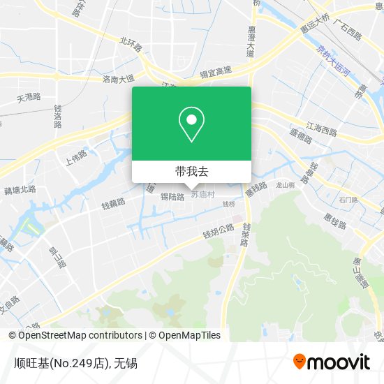 顺旺基(No.249店)地图