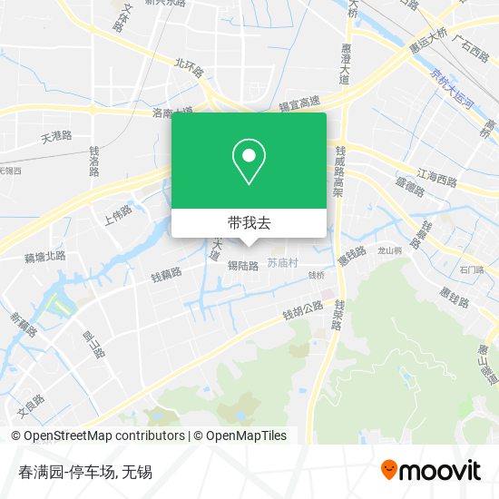 春满园-停车场地图
