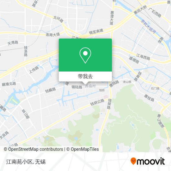 江南苑小区地图