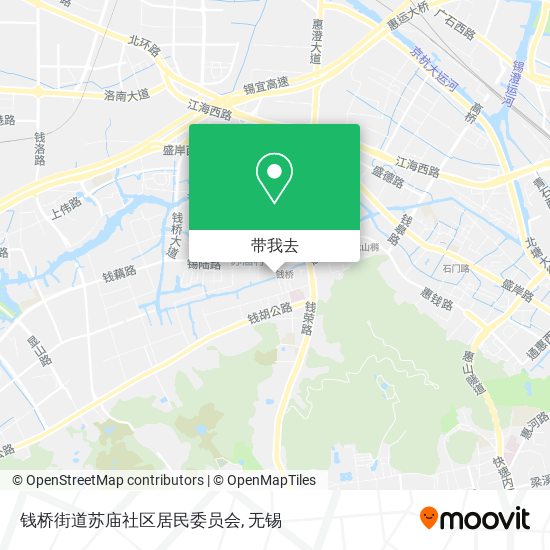 钱桥街道苏庙社区居民委员会地图