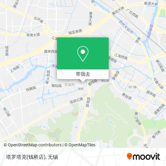 塔罗塔克(钱桥店)地图