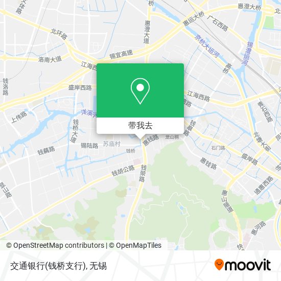 交通银行(钱桥支行)地图