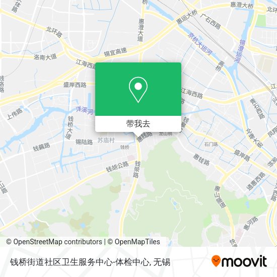 钱桥街道社区卫生服务中心-体检中心地图