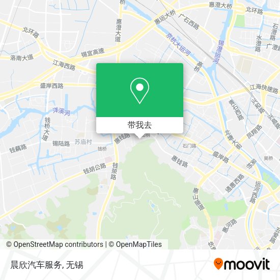 晨欣汽车服务地图