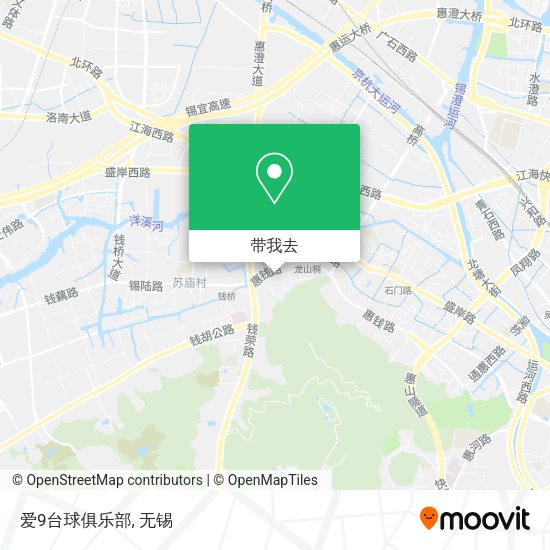 爱9台球俱乐部地图