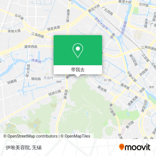 伊唯美容院地图