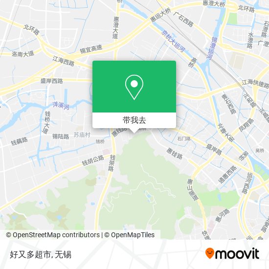 好又多超市地图