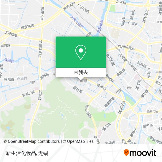 新生活化妆品地图