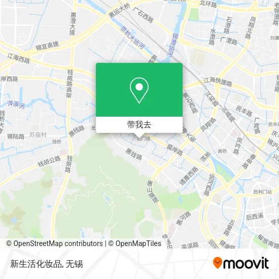 新生活化妆品地图