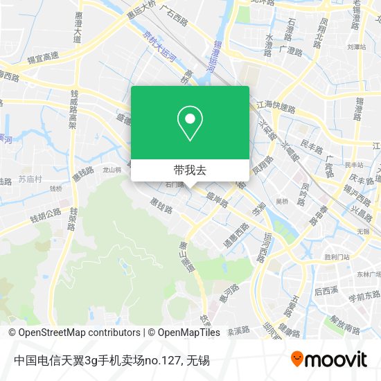 中国电信天翼3g手机卖场no.127地图