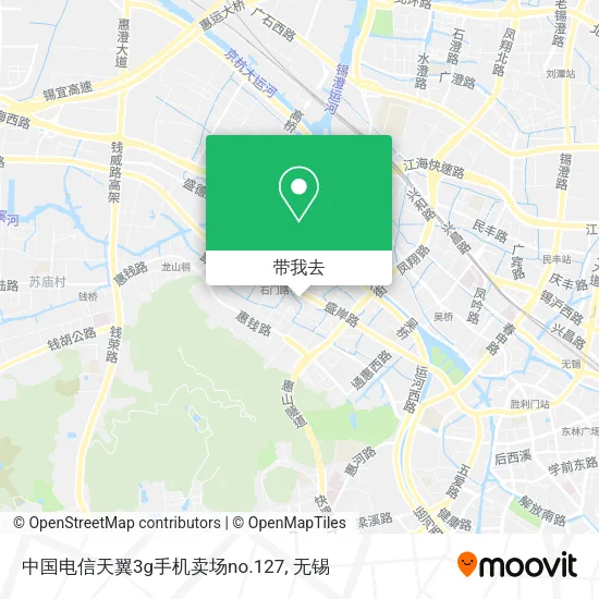 中国电信天翼3g手机卖场no.127地图