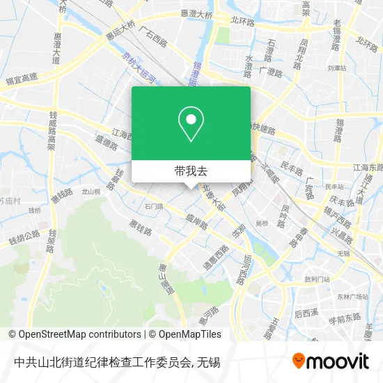 中共山北街道纪律检查工作委员会地图