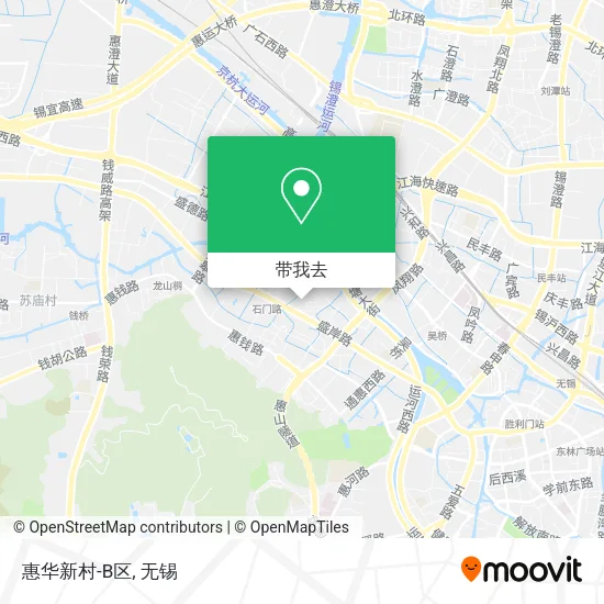 惠华新村-B区地图