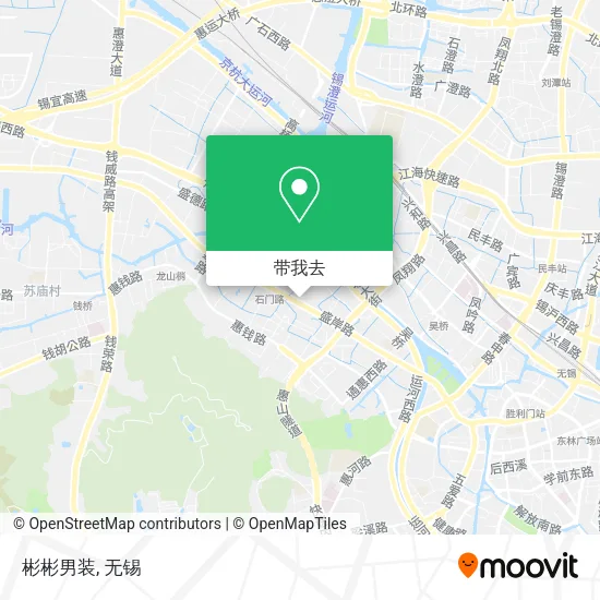彬彬男装地图