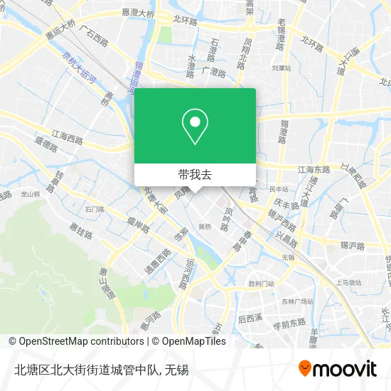 北塘区北大街街道城管中队地图