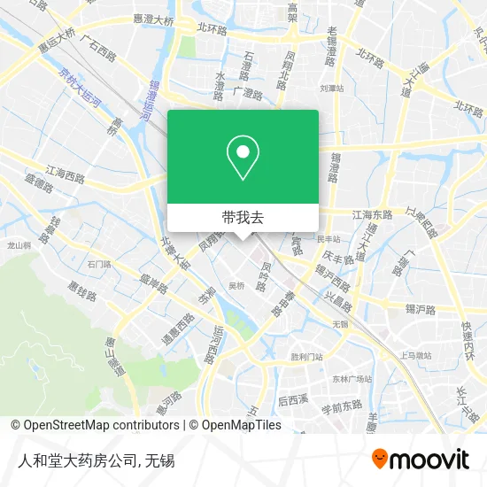 人和堂大药房公司地图