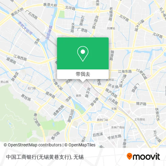 中国工商银行(无锡黄巷支行)地图