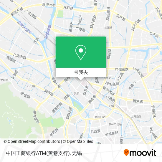 中国工商银行ATM(黄巷支行)地图
