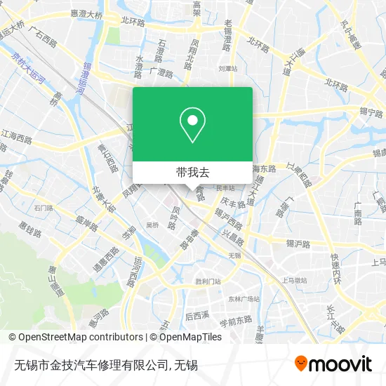 无锡市金技汽车修理有限公司地图
