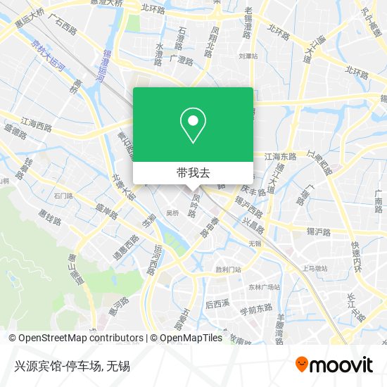 兴源宾馆-停车场地图