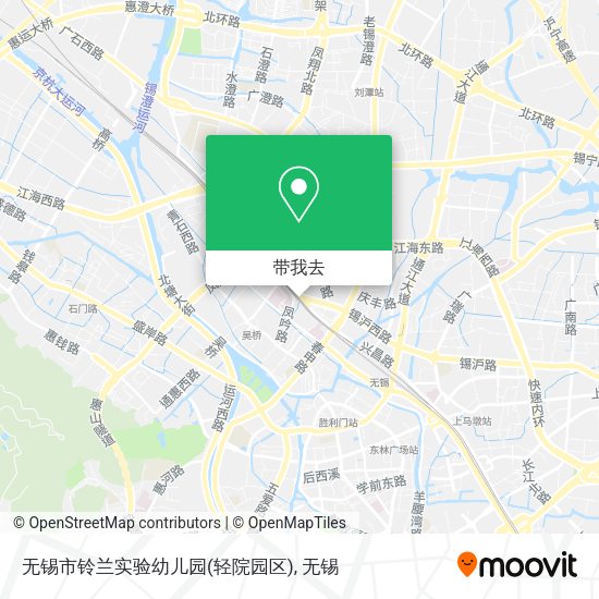 无锡市铃兰实验幼儿园(轻院园区)地图
