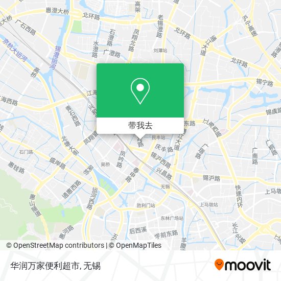 华润万家便利超市地图
