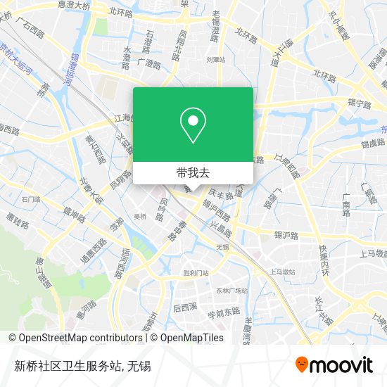 新桥社区卫生服务站地图
