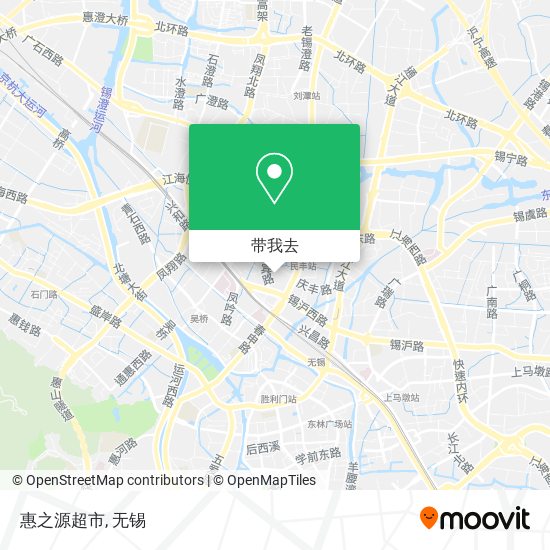 惠之源超市地图