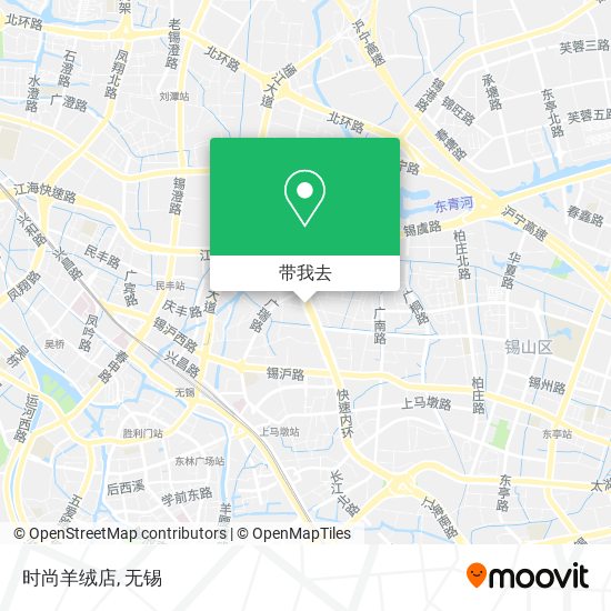 时尚羊绒店地图