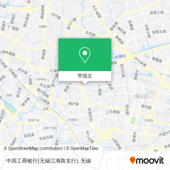 中国工商银行(无锡江海路支行)地图