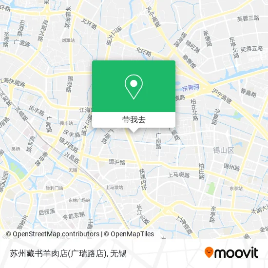 苏州藏书羊肉店(广瑞路店)地图