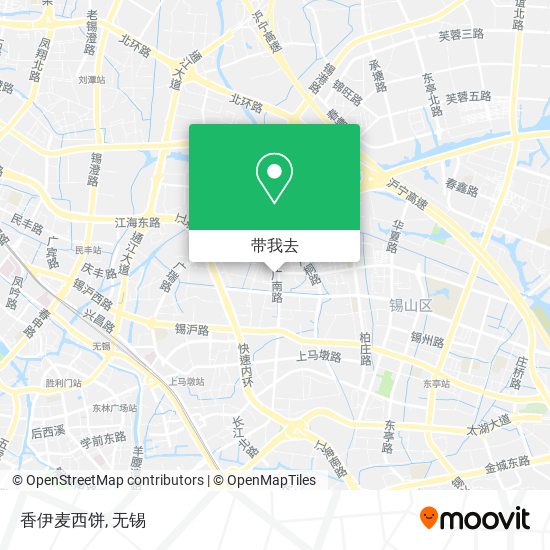 香伊麦西饼地图