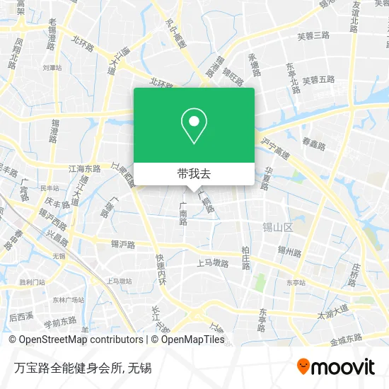 万宝路全能健身会所地图