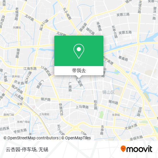云杏园-停车场地图